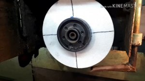 Балансировка шлифовального круга.