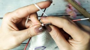 МК. Детские варежки из пуха норки. С индийским(анатомическим) клином.