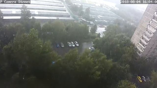 реальное видео с уличной WiFi видеокамеры DE-W9313B сильный тропический дождик 2018 IMG 8719 смотреть онлайн