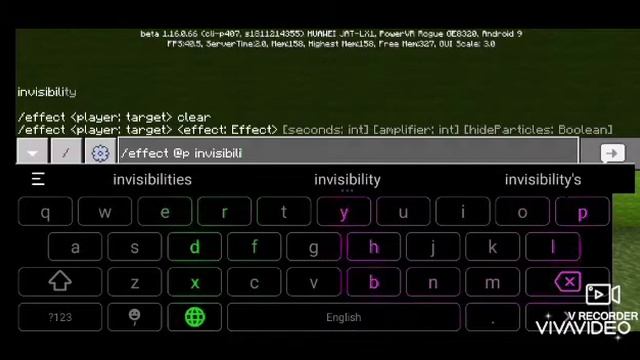Как стать невидимым в майнкрафте без эфектоф смотреть онлайн