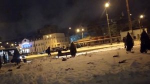 Рыбинск. Поезд №337/338 Санкт-Петербург - Самара, стоянка на станции Рыбинск.