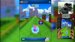 Sonic Dash Live Gameplay / Walkthrough - Episode 1 - Game for iOS and Android