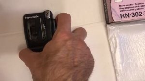 Проверка кассетного диктофона Panasonic RN-302