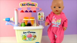 Бэби Бон Мороженое Новый Набор Куклы Пупсики Играют