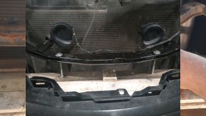 Поправляем провисший бампер Nissan Murano