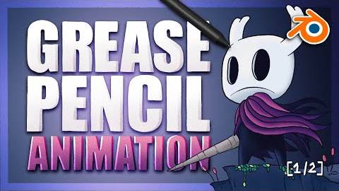 Crash Course_ 2D Grease Pencil Animation in Blender [1_2] / 2д анимация Grease Pencil в Blender