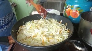 вкусный Рецепт жареной Капусты ,вам Понравится ?