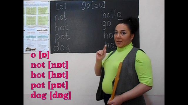 Чтение английской Oo в открытом и закрытом слоге смотреть онлайн