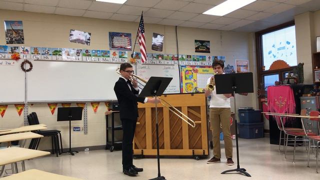trombone and trumpet duet смотреть онлайн