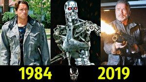 Терминатор - Эволюция (1984 - 2019) ! Все Появления Арнольда Шварценеггера  !