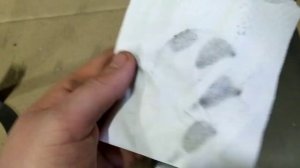 1 Тест на загрязнения (Мойка на МКС-100) в среде перхлорэтилена