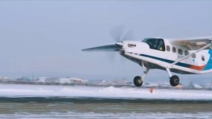 Первый полёт самолёта "Байкал" ЛМС-901