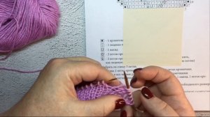 Шарф-бактус «Ажур», спицами//мастер класс//свяжет даже начинающая рукодельница, очень просто и легк