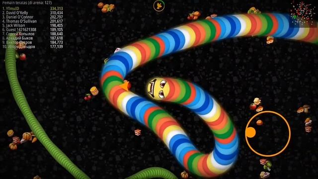 Cacing Terbesar Di Worm Zone - Cacing Gaming смотреть онлайн