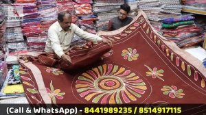 BATIK BED SHEET WHOLESALER ?| Pure Wax Batik , Jaipuri Pure Cotton  , Kantha & Embroidery Work Etc.