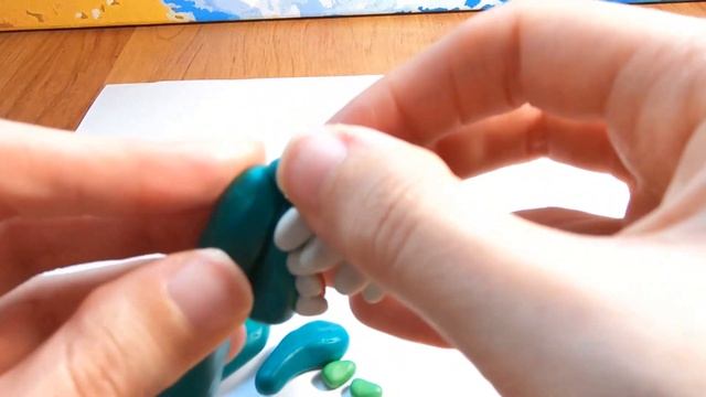 Лепка из легкого пластилина Hey Clay/Видео лепка залипаки Динозавры/Тирекс смотреть онлайн