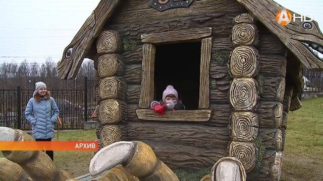 В Мурманске открывает двери для посетителей детский городок «Сказка» смотреть онлайн