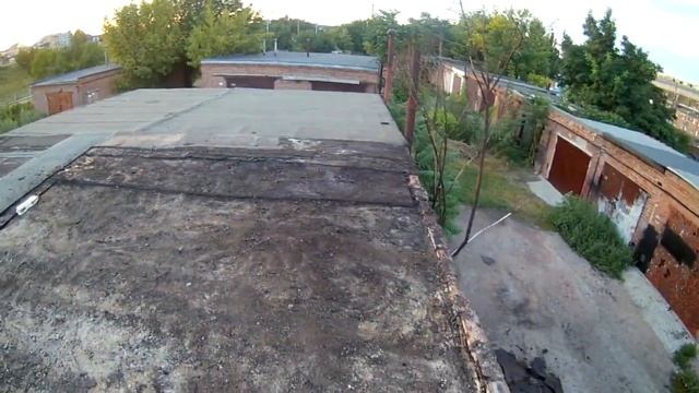 Ремонт гаража своими руками часть 1. Ремонт крыши начало.
