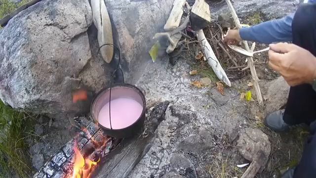 Как варить кисель в походе | Походная кухня | Приключения на байдарке