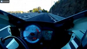 Suzuki GSX-R 750 2010 TOP SPEED (STOCK)