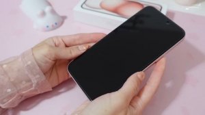 iPhone 15 Plus Pink 256GB ??unboxing, accessories, setup, pastel aesthetic