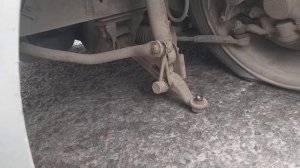Chaser JZX90. Чайзер 90. Оторвалась шаровая опора прям на ходу.