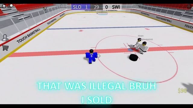 PLAYING AN INTENSE GAME OF TOUCH HOCKEY!!! [ROBLOX Touch Hockey 2022] смотреть онлайн