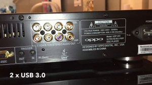 Oppo 203 4K player unboxing and VS Oppo 103D