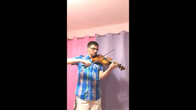 Violin techniques: practicing up bow staccato смотреть онлайн