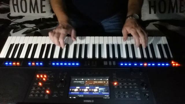 El Condor Pasa - cover - Yamaha psr SX700 смотреть онлайн