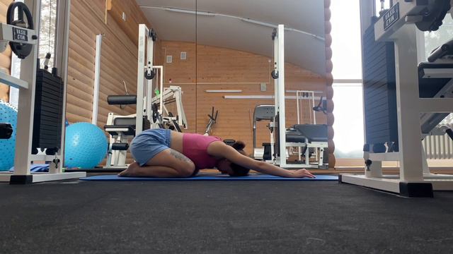 Растяжка после тренировки на утро