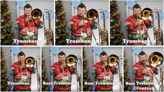 The Christmas Song - #21 - Trombone Christmas (Chestnuts Roasting on an Open Fire) смотреть онлайн