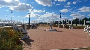 Крым.Набережная в городе Саки.