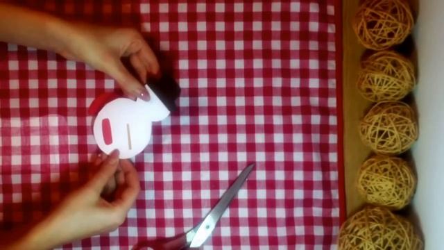 DIY Snowman -Easy paper ornament (Sneško belić od papira) смотреть онлайн