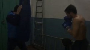 Бокс: Работа с грушей. Тренировка