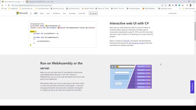 ASP.Net Core - Blazor Server App - Introduction смотреть онлайн