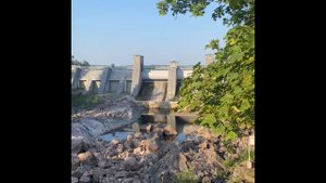 Финляндия.  Иматра.  Водопад/2022/ Finland. Imatra. Waterfall