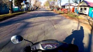 ПОКАТУШКИ НА СКУТЕРЕ/покатушки по селу/Honda Dio