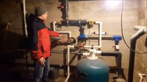 Пеллетный котел ВСКЗ GREEN LUX 50, отопление дома с бассейном