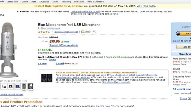 Blue Microphones Yeti USB Microphone (Take 2) смотреть онлайн