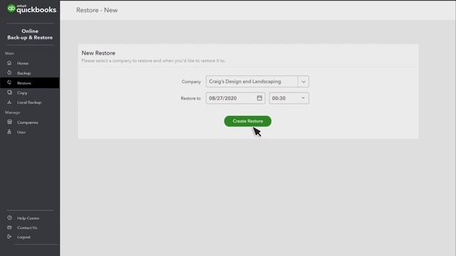 How to restore your data | QuickBooks Online Advanced смотреть онлайн