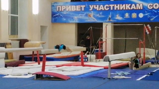 Спортивная гимнастика, программа 2 юношеского разряда, бревно, вольные упражнения, прыжок, брусья