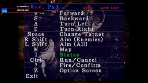 Настройка управления в игре Resident Evil 3 Nemesis Mod The lord of the Necropolis.