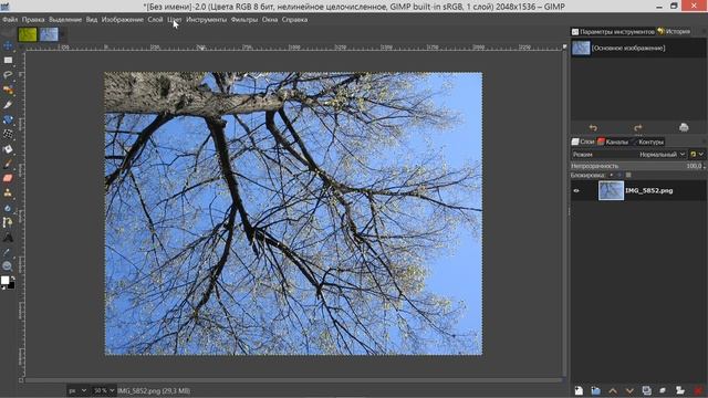 13. Можно ли в GIMP удалить один из каналов RGB. смотреть онлайн