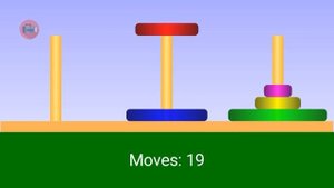 Tower of Hanoi: Five Rings Solution 5.