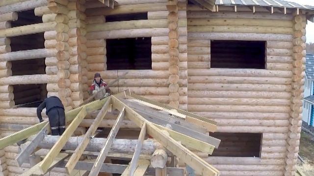 Обалденный дом из оцилиндровки. Финита ля.. смотреть онлайн