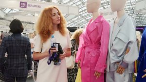 Видео репортаж  с осенней выставки тканей Textile Salon в Москва-Сити