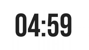 10 MINUTE TIMER - COUNTDOWN TIMER (MINIMAL)