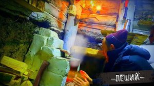 ЛЕСНАЯ ХИЖИНА ПОД ЗЕМЛЕЙ! НАКОРМИЛ МЫШЕЙ! ОБЕД ИЗ СВЕТОФОРА! КОПТИЛЬНЯ ГОТОВА!