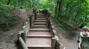 Воробьевы горы, часть 2. От канатной дороги до смотровой #воробьевы